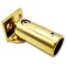 Крепление FDC-15 трубы 19 к стене 0°-180°, латунь/золото