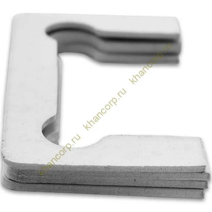 Комплект безасбестовых прокладок FDA-86 для петель с вырезом "Чебурашка", 4шт, белый