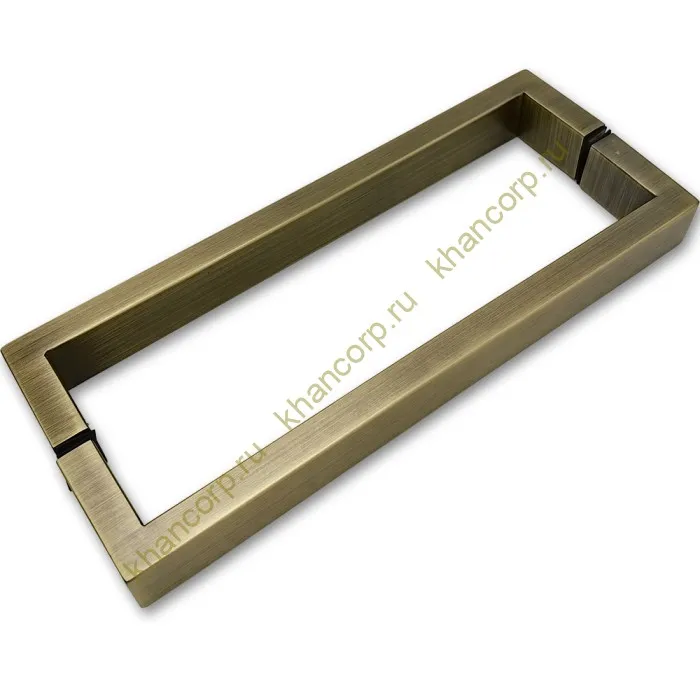 Ручка скоба FDR-78, 15х30х270х1.0 мм, нержавейка/бронза