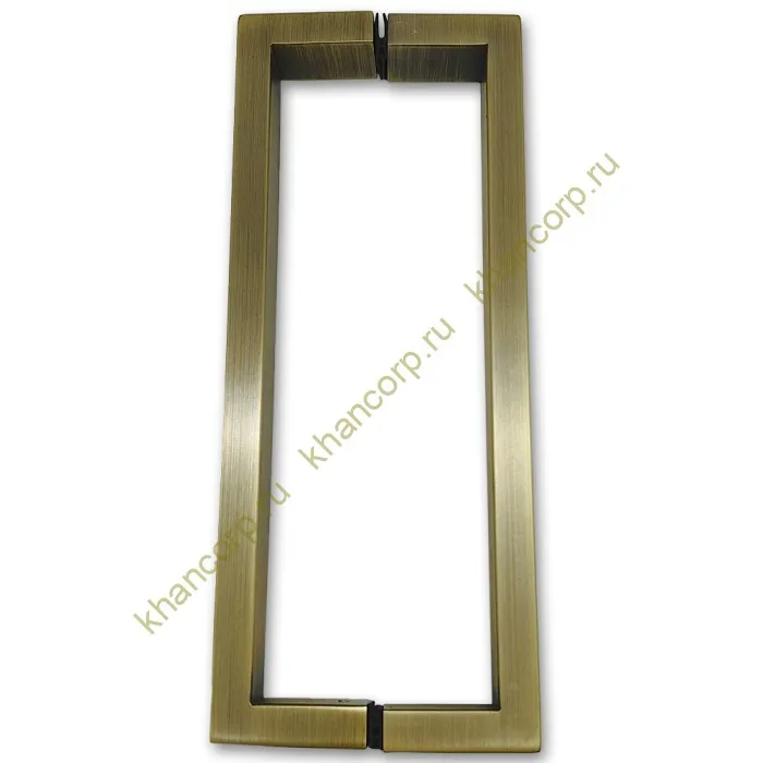 Ручка скоба FDR-78, 15х30х270х1.0 мм, нержавейка/бронза