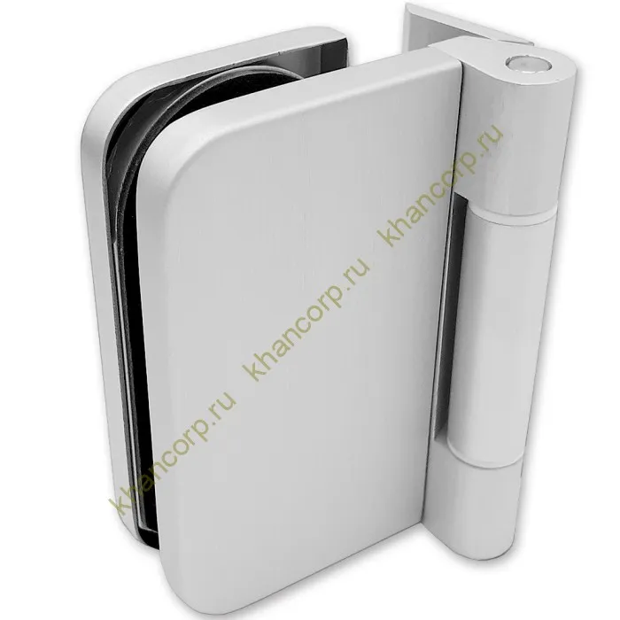 Петля FMP-13 для межкомнатной двери из стекла на коробку, алюминий/анодированный