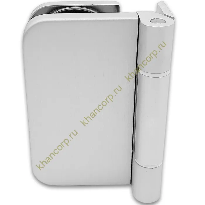 Петля FMP-13 для межкомнатной двери из стекла на коробку, алюминий/анодированный