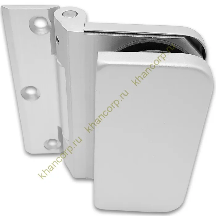 Петля FMP-13 для межкомнатной двери из стекла на коробку, алюминий/анодированный