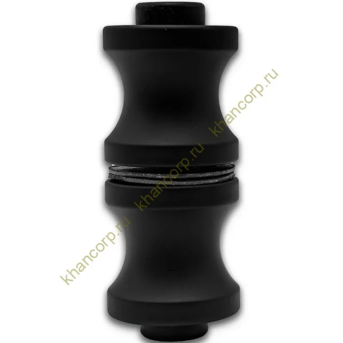 Ручка кноб FDR-65, алюминий/черный