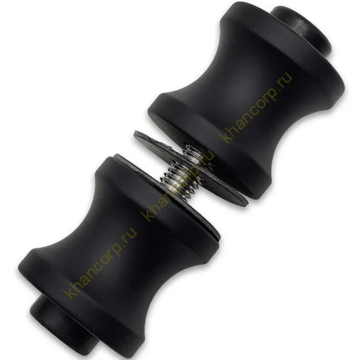 Ручка кноб FDR-65, алюминий/черный