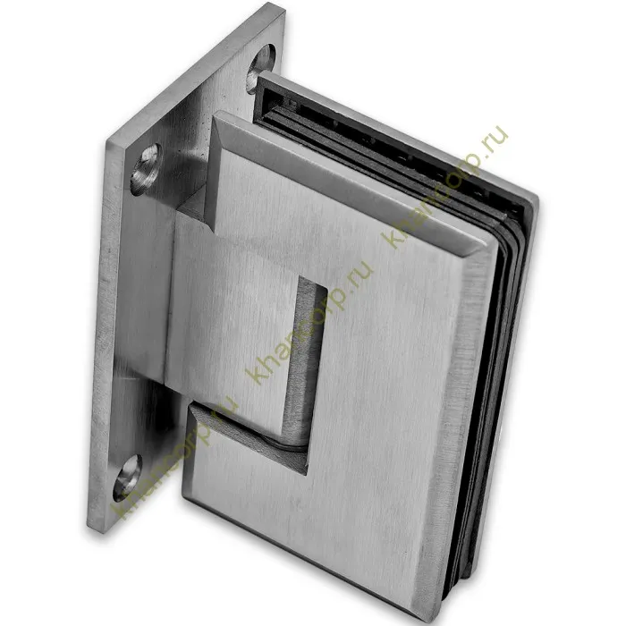 Петля Бета β FDP-21 стена-стекло центральное крепление, нержавейка/матовый