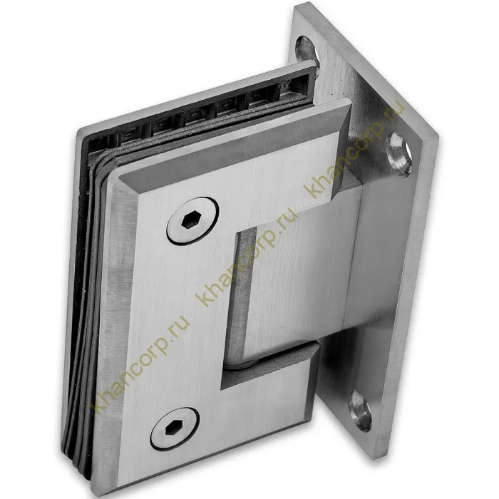 Петля Бета β FDP-21 стена-стекло центральное крепление, нержавейка/матовый