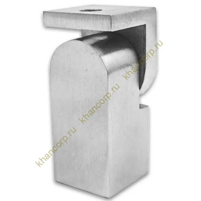 Крепление FDC-51 трубы 15х15 к стене 0°-180°, нержавейка/матовый