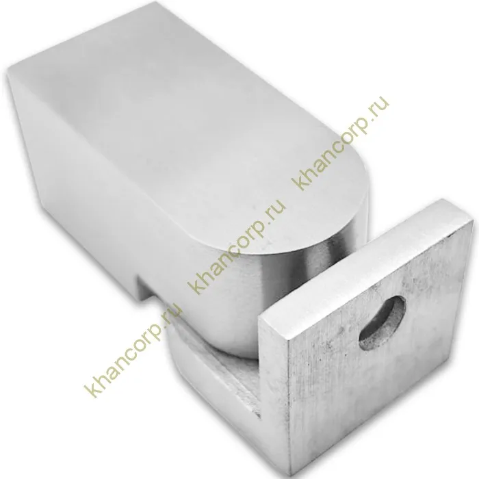Крепление FDC-51 трубы 15х15 к стене 0°-180°, нержавейка/матовый