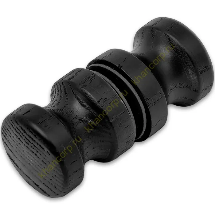 Ручка кноб FDR-46 для саун, ясень/черный