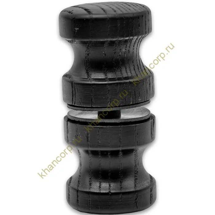 Ручка кноб FDR-46 для саун, ясень/черный