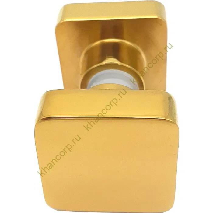 Ручка кноб FDR-30 квадратная, нержавейка/золото