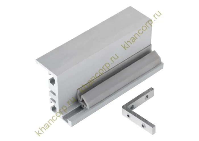 Комплект дверной коробки FDM-61, Z-образный, алюминий/анодированный