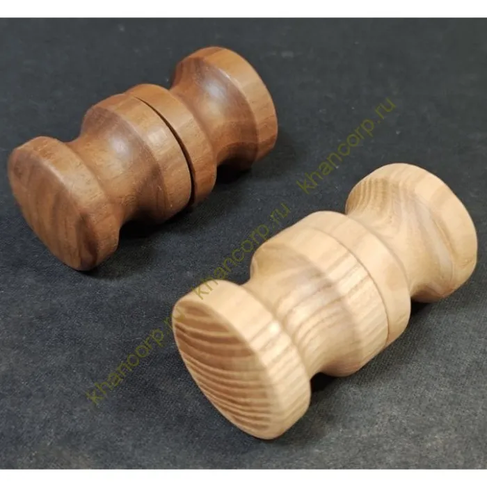 Ручка кноб FDR-46 для саун, ясень/бесцветный