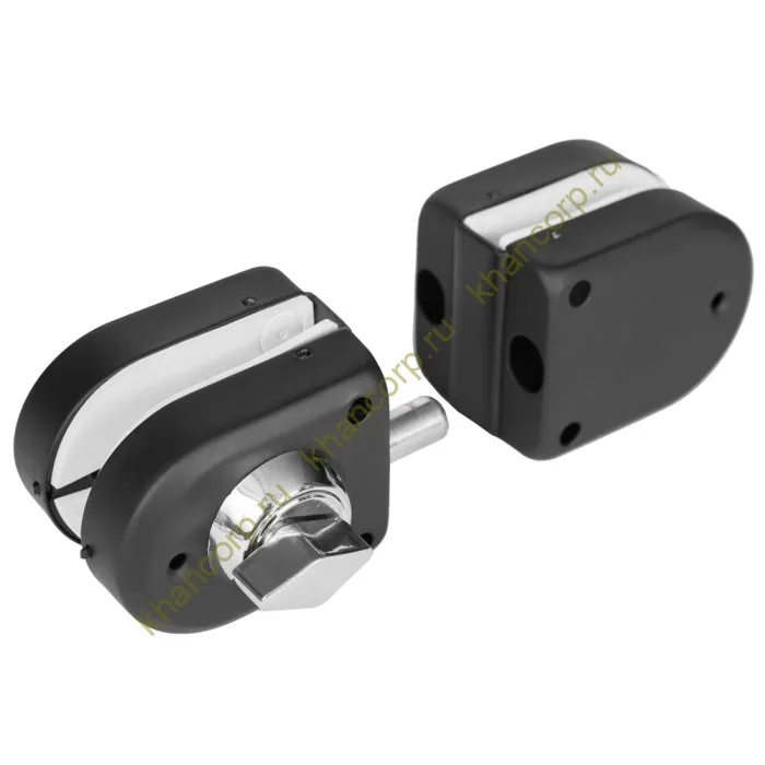 Замок зажимной FKZ-36.1 (без отверстия) ключ/защелка, черный