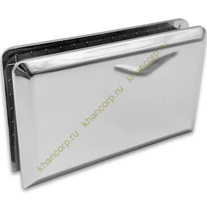 Коннектор Бета β FDK-20 стена-стекло 90˚, цинк/хром