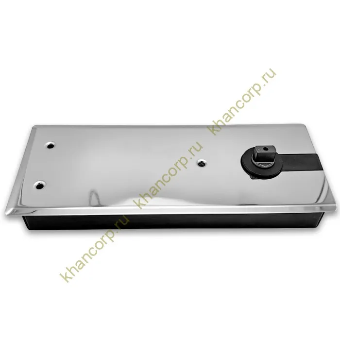 Напольный доводчик FKD-03 для стеклянных дверей, нагрузка от 100 до 120 кг, нержавейка/полированный