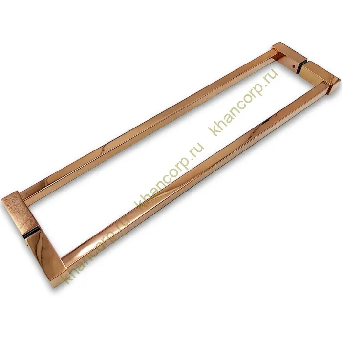 Ручка полотенцесушитель FDR-83 регулируемая, нержавейка/розовое золото