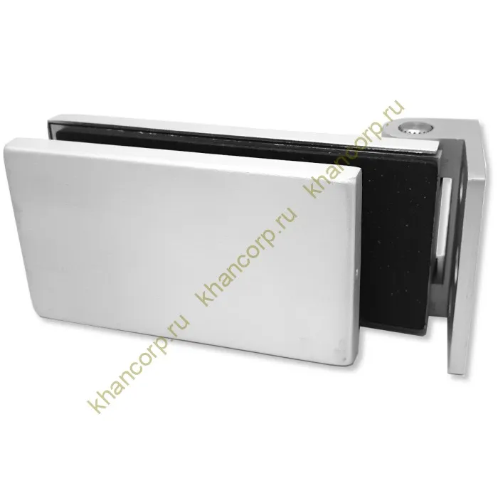 Петля FMP-12 для межкомнатной двери из стекла на коробку, алюминий/анодированный