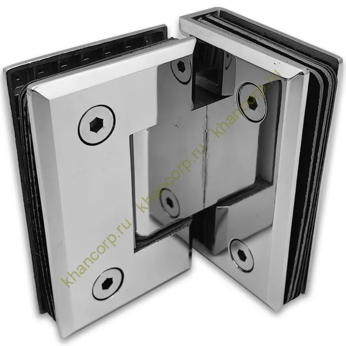 Петля Бета β FDP-23 стекло-стекло 90˚, цинк/хром