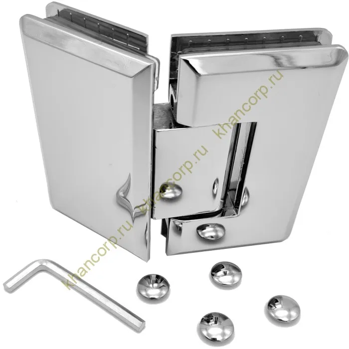 Петля Бета β FDP-24 стекло-стекло 135˚, цинк/хром