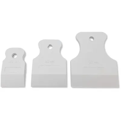 Шпатели FDA-82 для герметика, набор 3 шт, белые