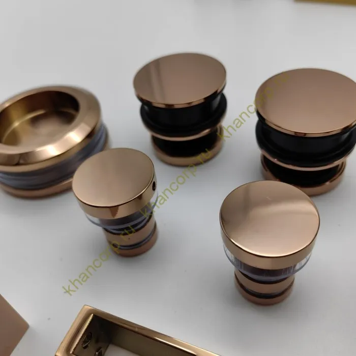 Раздвижная система Альфа FDS-1, нержавейка/розовое золото