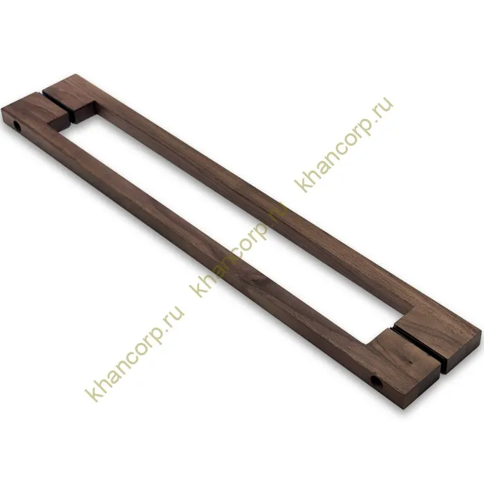 Ручка для сауны FDR-173, 20х20х600 мм, орех/бесцветный