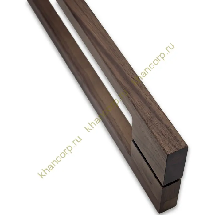 Ручка для сауны FDR-173, 20х20х600 мм, орех/бесцветный