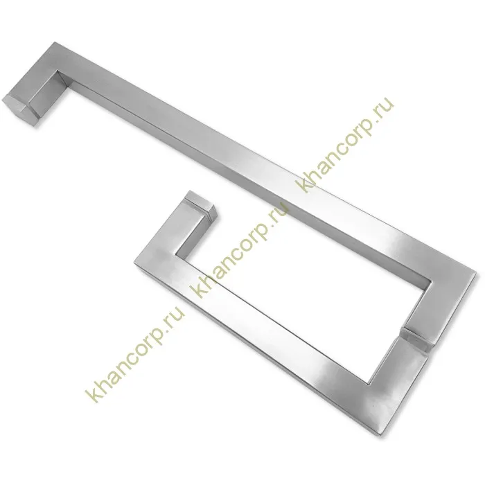 Ручка скоба FDR-72, 25x25x200x400х1.0 мм, нержавейка/матовый