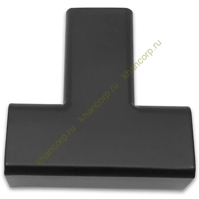 Соединитель FDC-63 трубы 15х15 Т-образный, нержавейка/черный