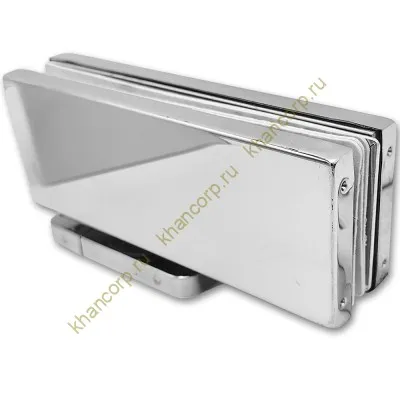 Петля с доводчиком FKD-04 нагрузка от 60 до 85 кг, нержавейка/полированный