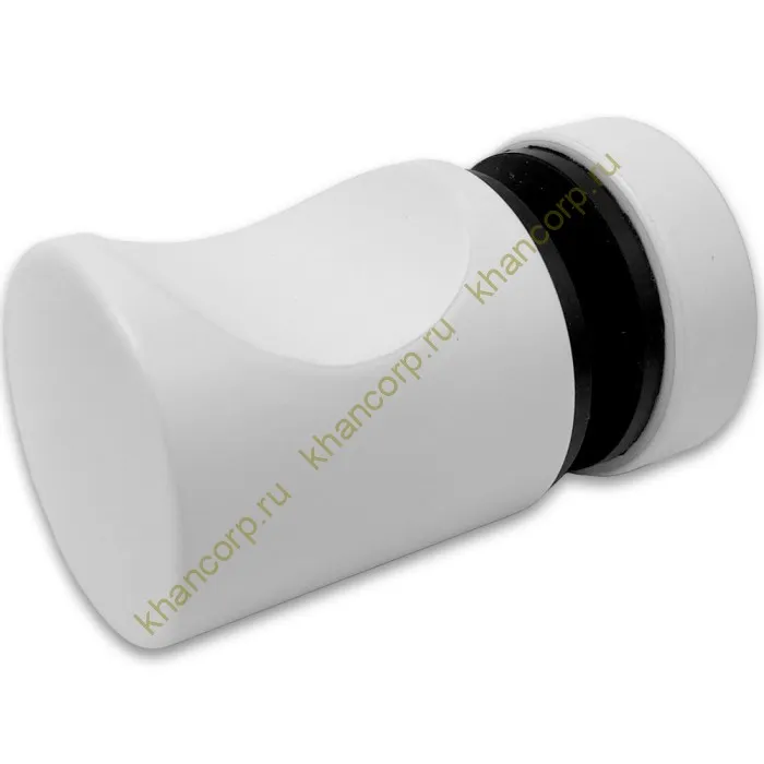 Ручка кноб FDR-64, нержавейка/белый