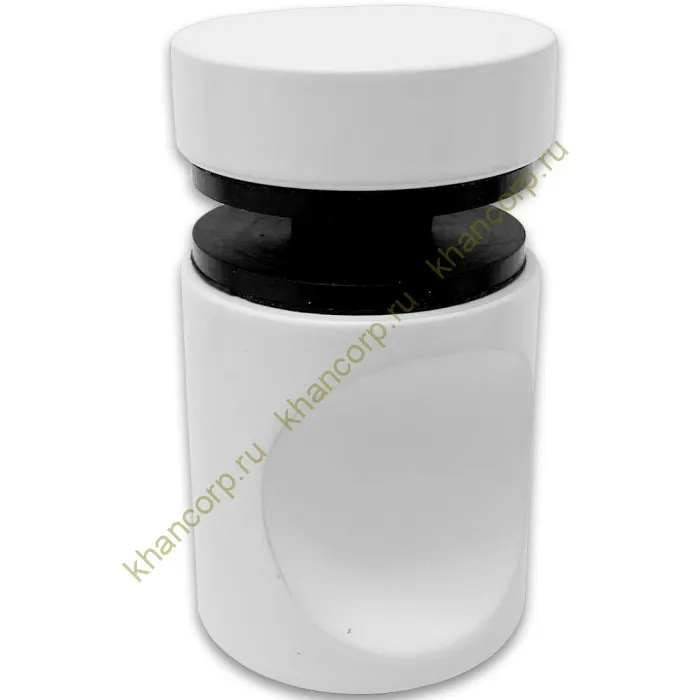 Ручка кноб FDR-64, нержавейка/белый