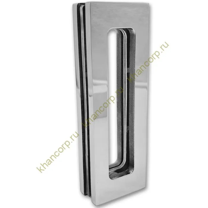 Ручка купе Дриада FDR-112, 155х52 прямоугольная, нержавейка/полированный