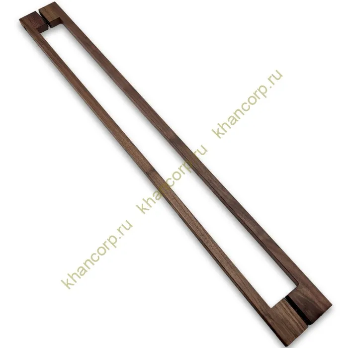 Ручка для сауны FDR-174, 20х20х1000 мм, орех/бесцветный