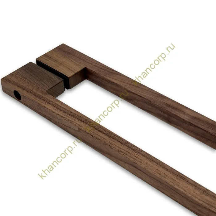 Ручка для сауны FDR-174, 20х20х1000 мм, орех/бесцветный