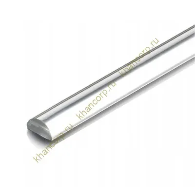 Порог акриловый для душевой 10х5 мм 1 м Прозрачный FDPP-10.1