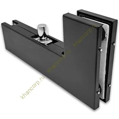 Фитинг угловой, FKF-22 соединительный с осью, нержавейка/черный