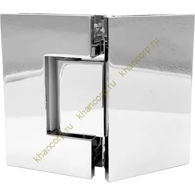 Петля Альфа α FDP-14 стекло-стекло 135˚, цинк/хром