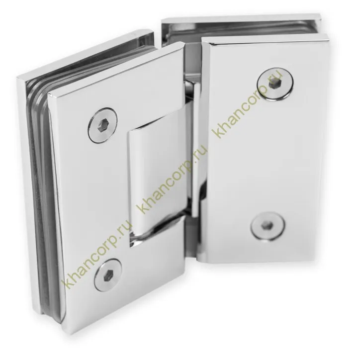 Петля Альфа α FDP-14 стекло-стекло 135˚, цинк/хром