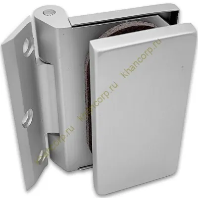 Петля FMP-14 для межкомнатной двери из стекла на коробку, алюминий/анодированный