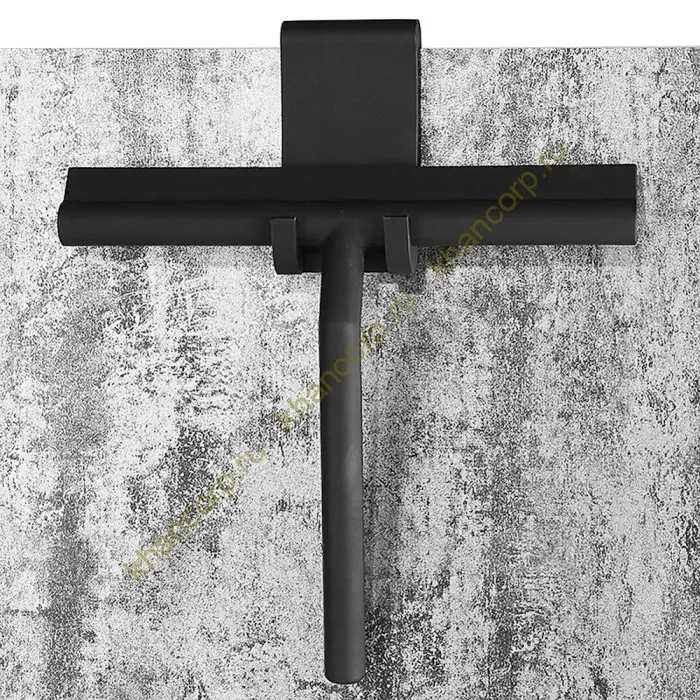 Скребок для удаления воды FDA-70, силиконовый, черный