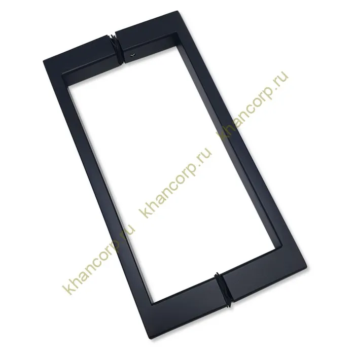 Ручка скоба FDR-76, 20х10х200 мм, нержавейка/черный