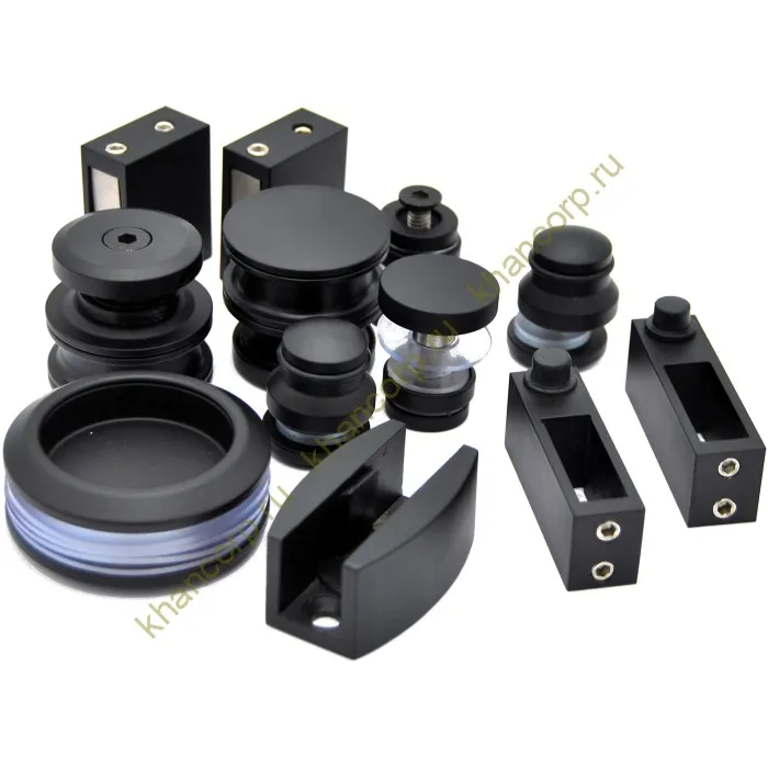 Раздвижная система Альфа FDS-1 нержавейка/черный