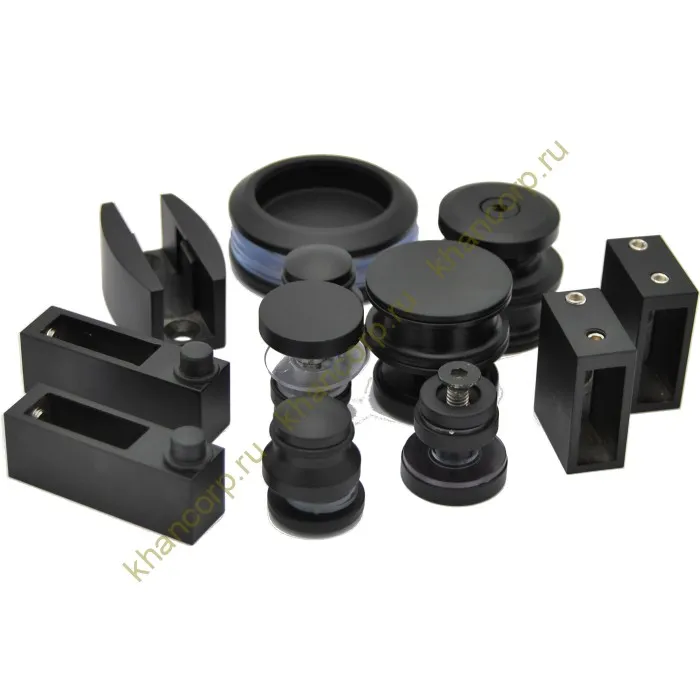 Раздвижная система Альфа FDS-1 нержавейка/черный