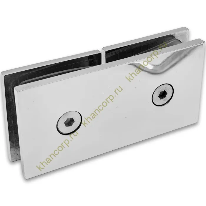 Коннектор Альфа α FDK-16 стекло-стекло 180˚, цинк/хром