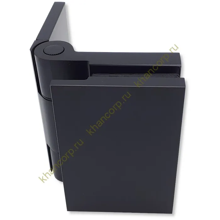 Петля Майя FDP-172 стена-стекло 90˚ открывание внутрь, латунь/черный