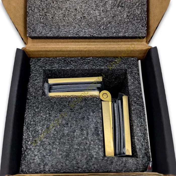 Коннектор Пегас FDK-101 стекло-стекло 0°-180° латунь/брашированное золото