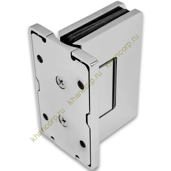 Петля Афина FDP-131 стена-стекло с центральным креплением, латунь/хром